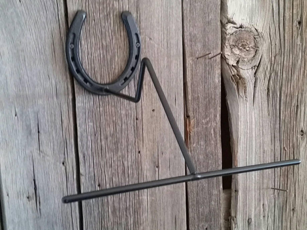 Horseshoe Cowboy Hat Rack (New Horseshoe)