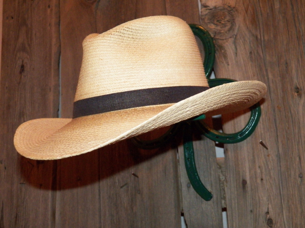 Shamrock Horseshoe Cowboy Hat Rack