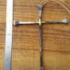Five Horseshoe Nail Crosses Large for one price