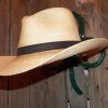 Shamrock Horseshoe Cowboy Hat Rack