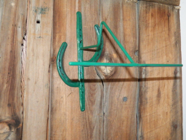 Horseshoe Cactus Cowboy Hat Rack