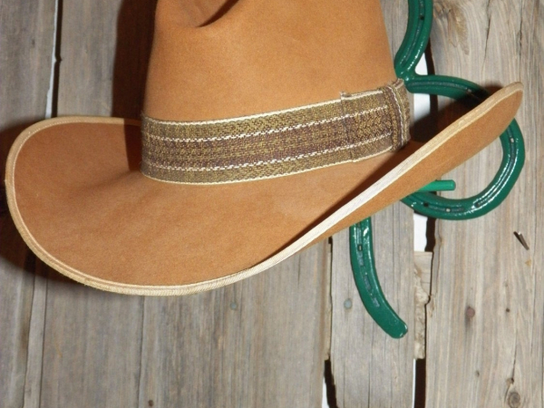 Shamrock Horseshoe Cowboy Hat Rack 