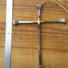 Horseshoe Nail Cross Large