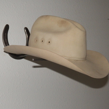 Horseshoe Cowboy Hat Rack